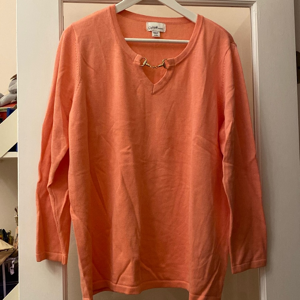 Peach sweater